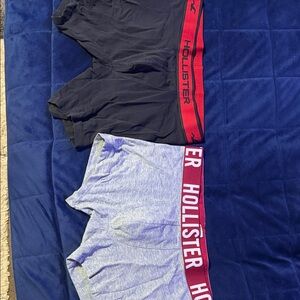 Hollister Boxer Briefs with Red Waistband